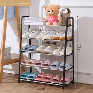 N+ Estante para zapatos de 4 y 5 niveles en forma de A 55*27*62cm y 41*27*62cm Dos colores opcionales