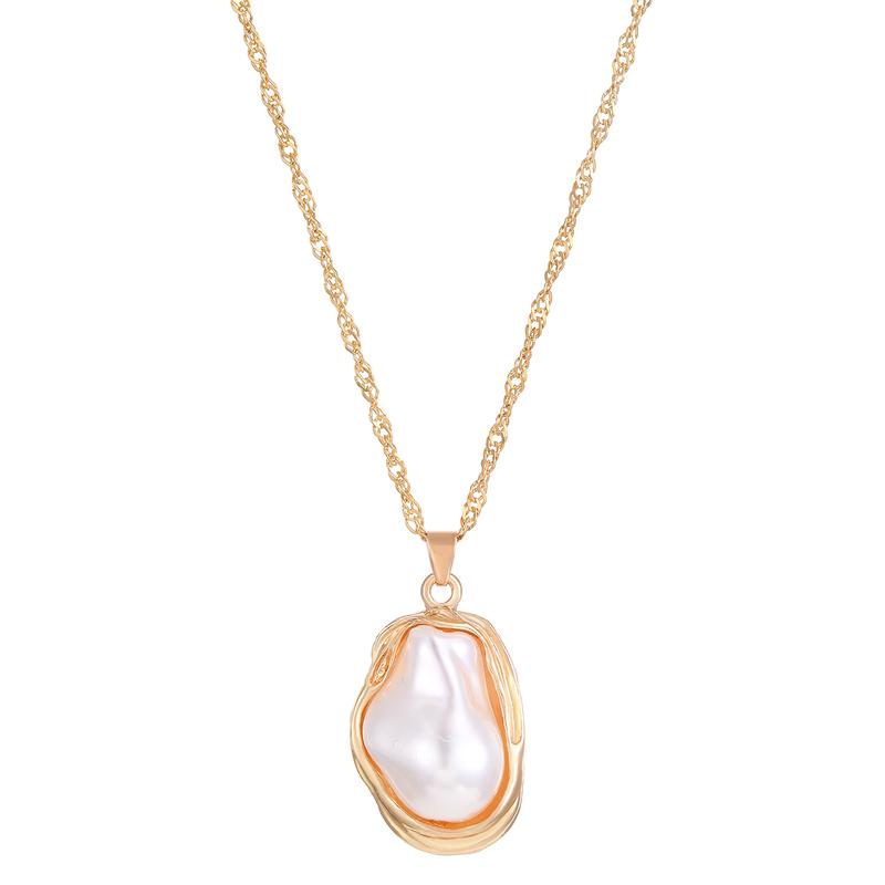 Southeast Asian Trend Baroque Irregular Pearl Set Jewelry for Women High-end Necklace Earrings Ring Bracelet Choker 8