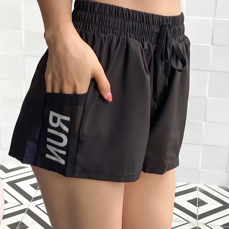 Quần Đùi 2 Lớp Chất Dù Túi 2 Bên Tập GYM - YOGA Sport Tập Thể Dục - VABM Sportswear1 3