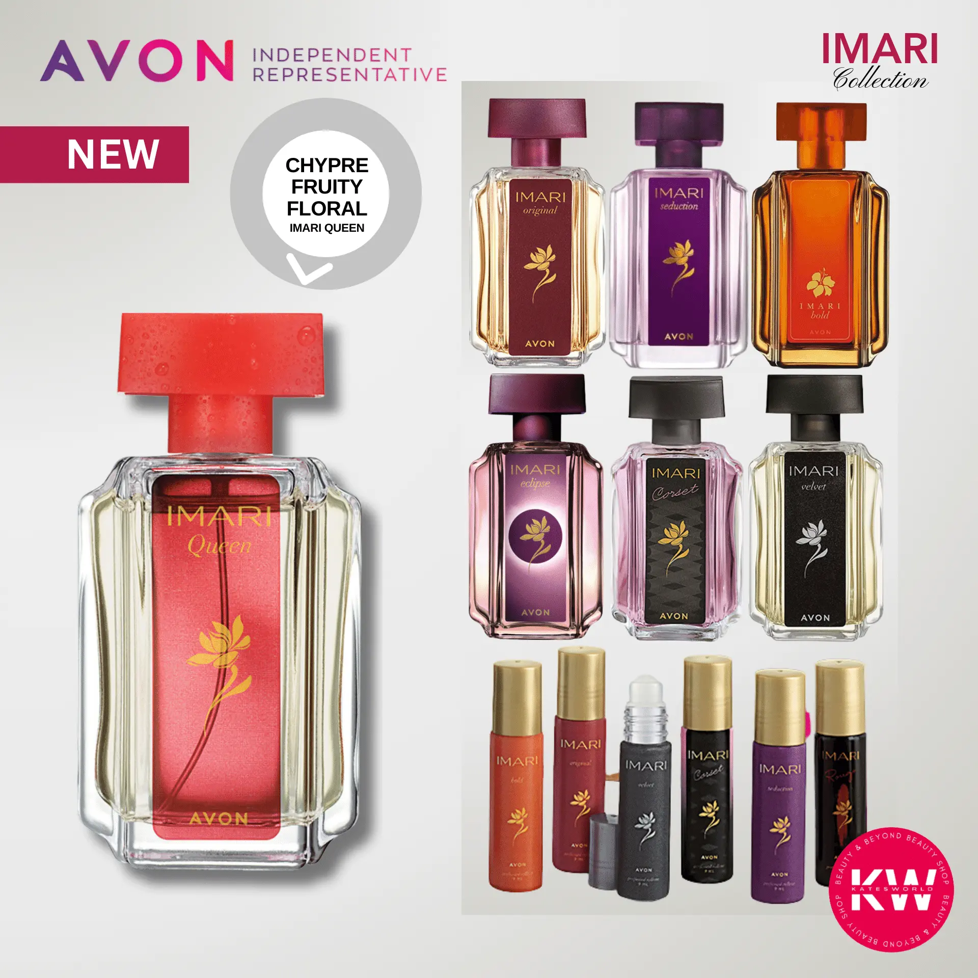 AVON Imari Eau de Toilette Perfume (Spray, Purse Concentrate)