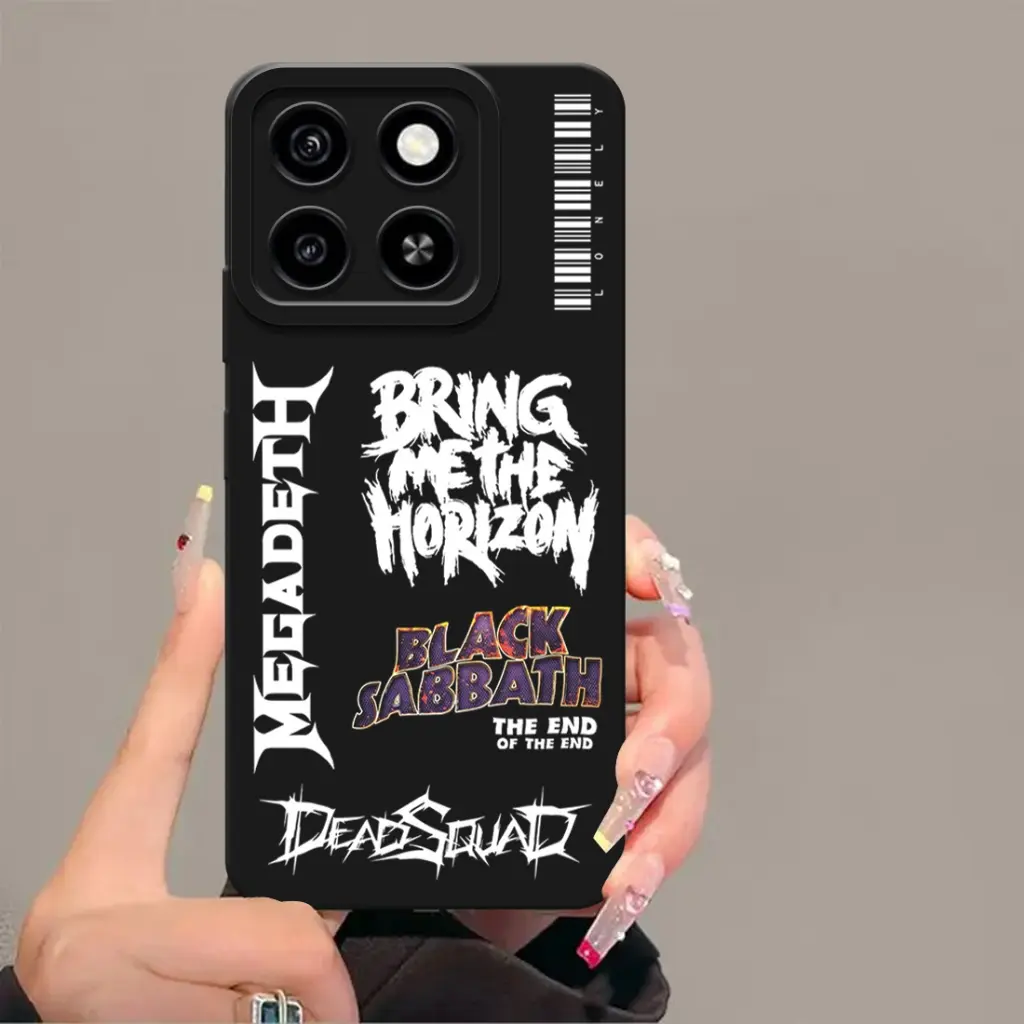 Casing Trand - Casing Hp Ready Untuk Zte Blade A55 Zte Blade A35 Nubia Neo 5G Nubia Neo 2 Nubia V60 Softcase Clear Case Handphone Gambar Metal - MT33