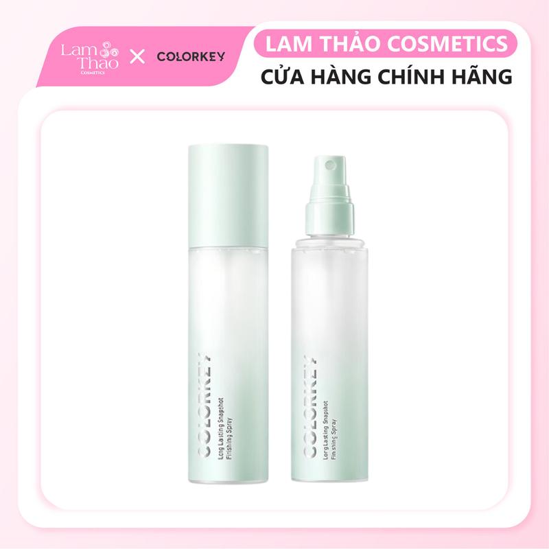 Xịt Khoá Makeup Colorkey Long Lasting Snapshot Finishing Spray Nữ Women Trang Điểm Cosmetic