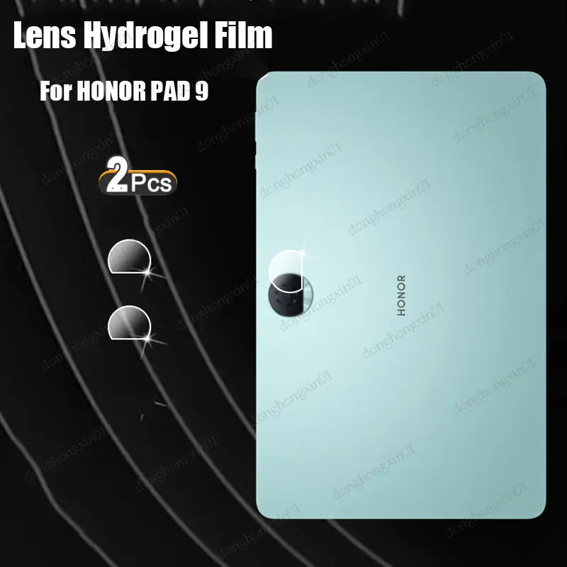 2 Pcs Camera Len Protector For Huawei Honor Pad 9 12.1  HEY2-W09 HEY2-W19 Soft Film Back Cover Guard  -Not Tempered Glass