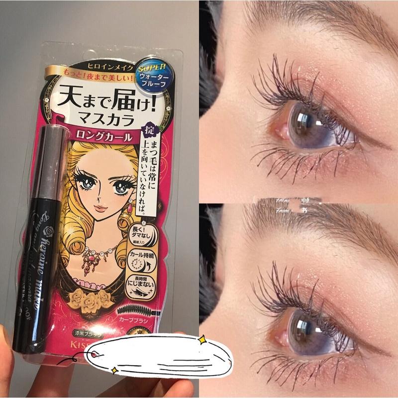Mascara Kiss Me Heroine, Làm Dài Và Cong, Màu Đen 2