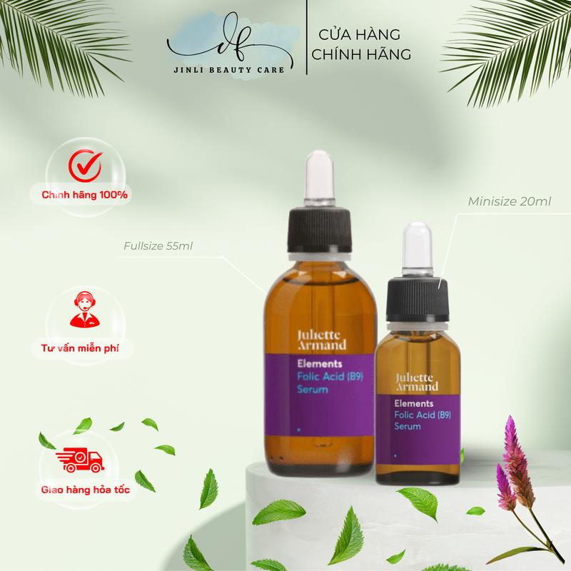 Tinh chất hỗ trợ phục hồi giảm kích ứng Juliette Armand Folic Acid B9 Serum -  Hàng công ty