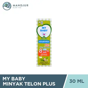 My Baby Minyak Telon Plus 30 ml - Aroma Telon Eucalyptus Anti Nyamuk Hingga 8 Jam