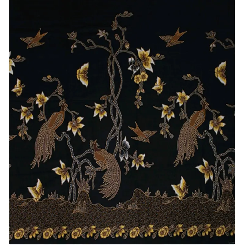 KAIN BATIK H SANTOSO HITAM MANIS 369,370,371,914,303,917,910,913 4