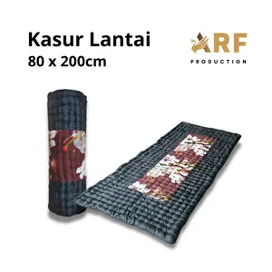 [80*200] Kasur Lantai Palembang Kapuk Hijet Tebal Empuk Murah Ukuran Satu Orang 80x200cm Katun Berpori Lembut Bisa Dicuci Furniture