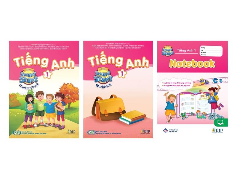 Sách - Dtpbooks -Tiếng Anh 1 i-Learn Smart Start pack 1 (SB, WB, NB)