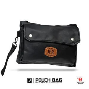 JFR Daro Hand Bag Pria Bahan Kulit PU Premium JPOUCH05