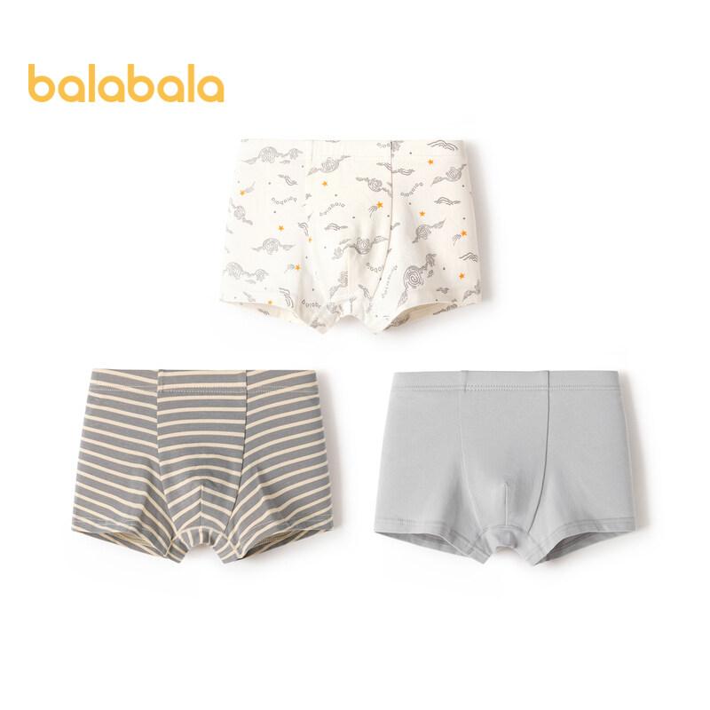 Balabala Đồ Lót Bé Trai, Chất Liệu Cotton, Thiết Kế Hình Vuông, Mùa Xuân Mới, Quần Đùi Tam Giác Cho Trẻ Em
