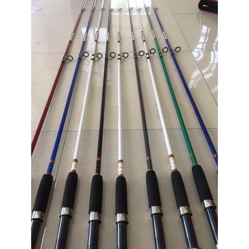 Cần câu máy 2 khúc đặc ruột đủ kích thước