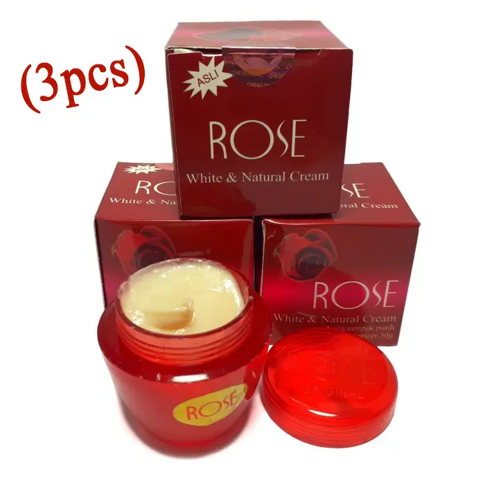 (3Pcs) Cream Rose Original Bisa Digunakan Untuk Siang Dan Malam