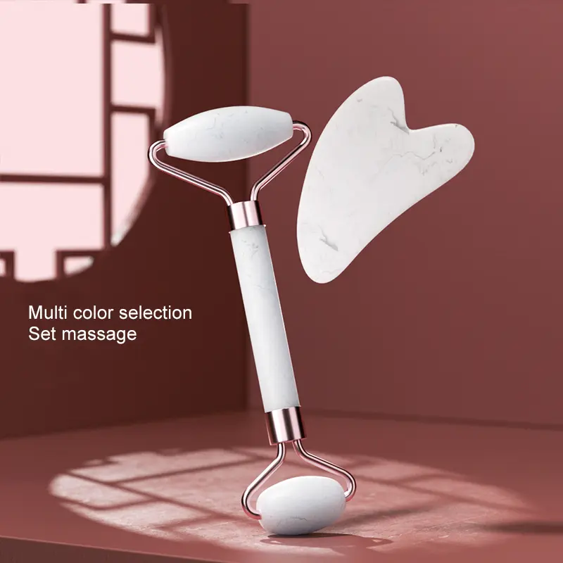 Con Lăn Mát Xa Mặt, Dụng Cụ Mát Xa Mặt Bằng Resin, Dụng Cụ Chăm Sóc Sức Khỏe, Bảng Cạo, Dụng Cụ Chăm Sóc Da Và Cơ Bắp, Thích Hợp Cho Khuôn Mặt, Cổ Và Mắt, Dụng Cụ Chăm Sóc Da Làm Đẹp Làm Đẹp Da Skincare cây  lăn volcanic  stone 1