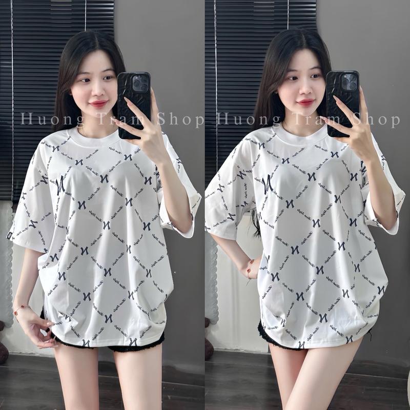 Áo thun Freesize cotton 4 chiều 240gsm - New Style in nổi , Form 45-70kg , Có may nẹp cổ và may cầu vai, chất mềm mát co giãn , Hương Trầm Shop