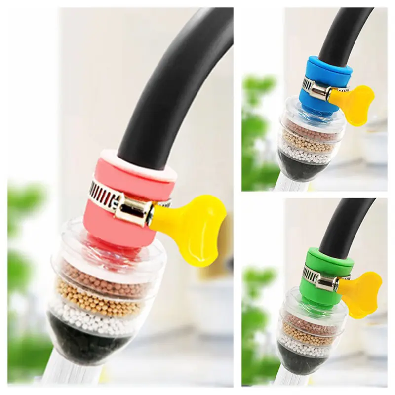 Saringan Air Kran Saringan Sambungan Filter Wastafel 6 Lapis Original Penjernih Anti Splash Bocor Fleksible 2