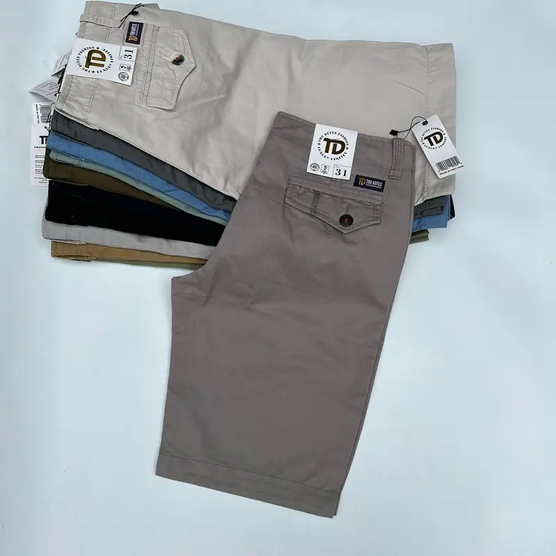 Quần sọt kaki nam đẹp, form chuẩn, không phai màu Menswear 3