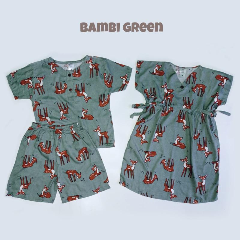 setelan anak rayon dress kimono anak couple adik kaka 3