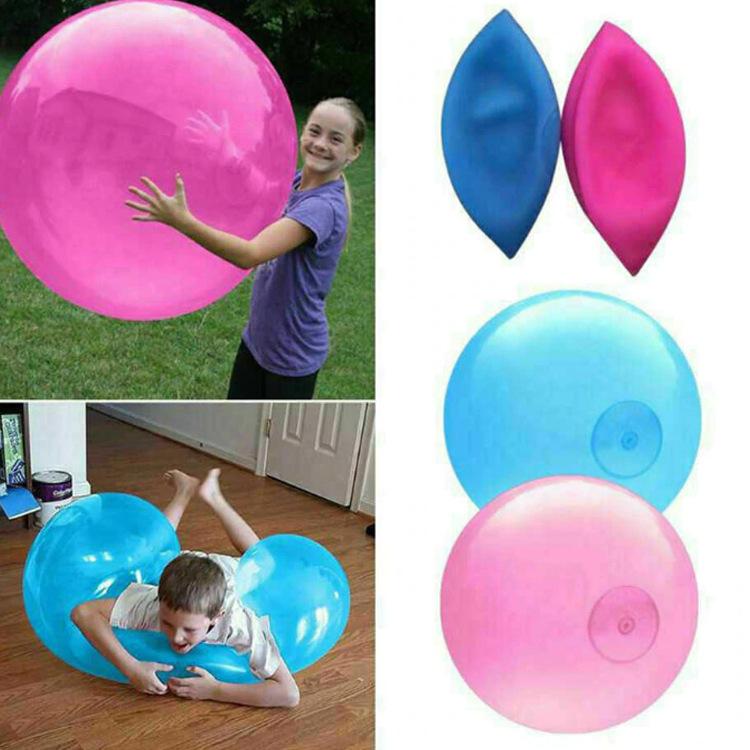 Product Introduction of Bubble Ball Summer TPR Decompression Oversized Inflatable Ball Water Injection Bubble Balloon balloon garland 16