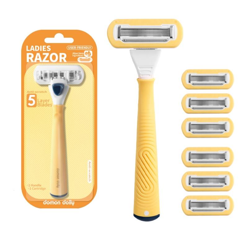 Domon Dolly GlowTrim Hair removal Lady Hair Removal(1 handle + 1 ...