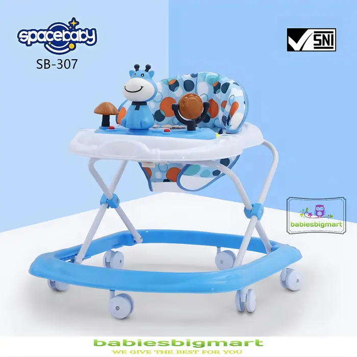 Baby Walker Spacebaby SB 307 Mainan Musik Space Baby Model Baru 1
