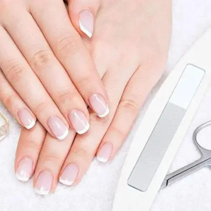 Dũa Móng Tay Thủy Tinh Nano Chuyên Nghiệp, Dụng Cụ Làm Móng Nghệ Thuật, Đánh Bóng Trong Suốt, Đánh Bóng, 1 Cái 8