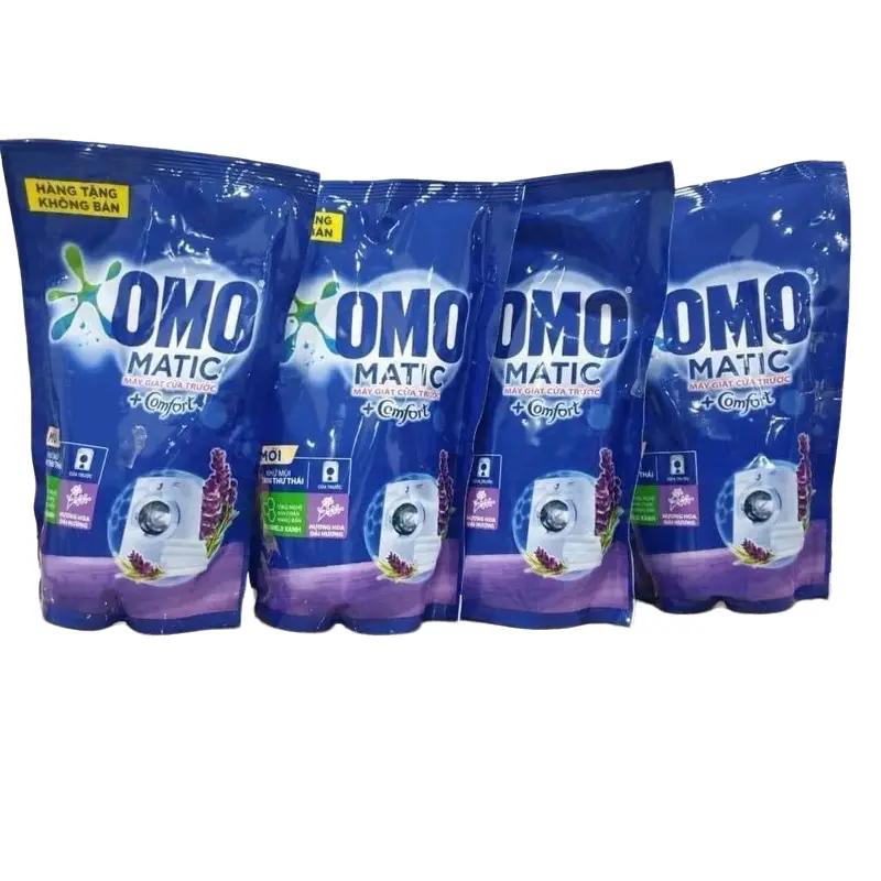 Bộ 3 túi Nước Giặt Omo Matic Comfort Hương Hoa Oải Hương (412g/túi) - Làm Sạch
