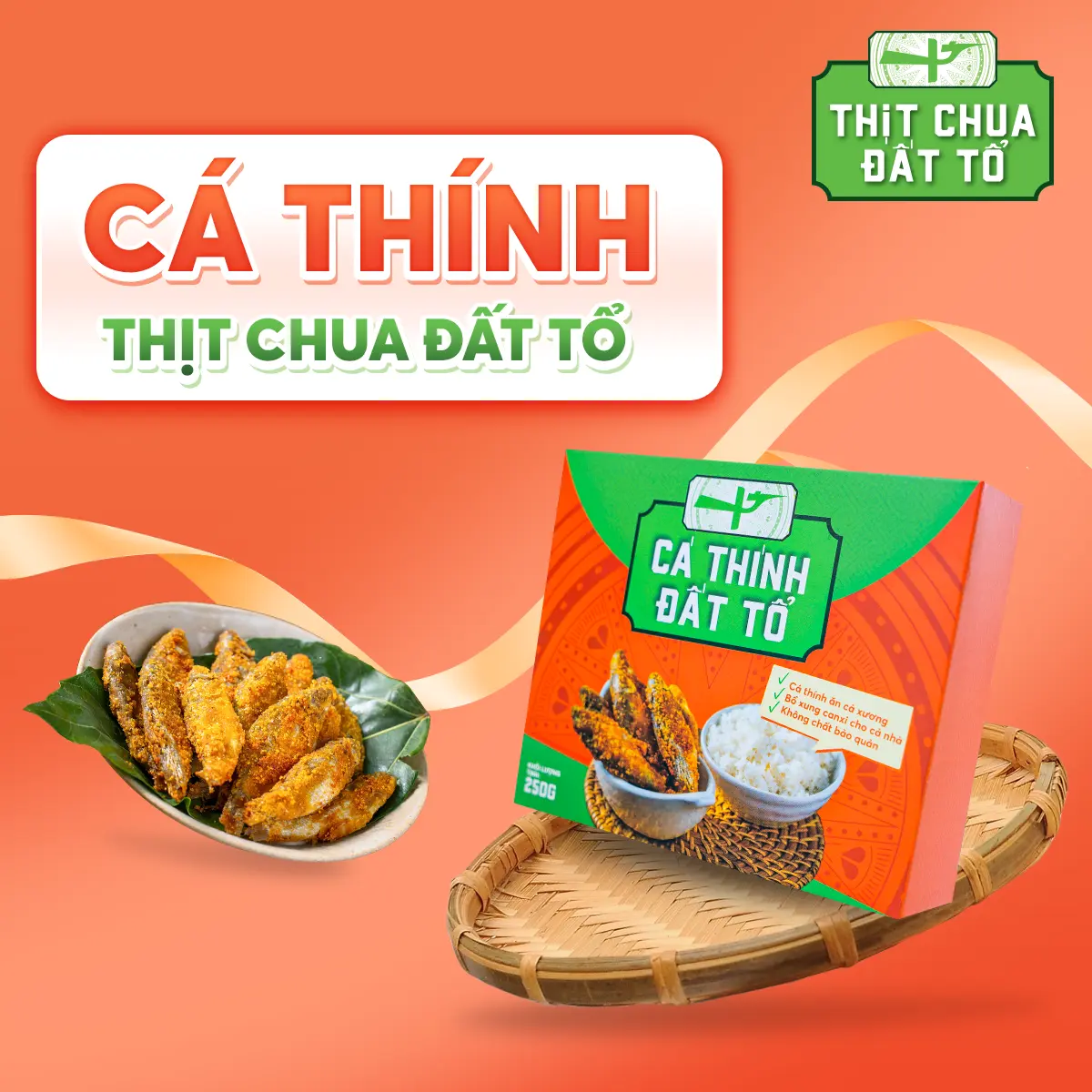 Thịt Chua Đất Tổ - 1 Hộp Cá thính Đất Tổ
