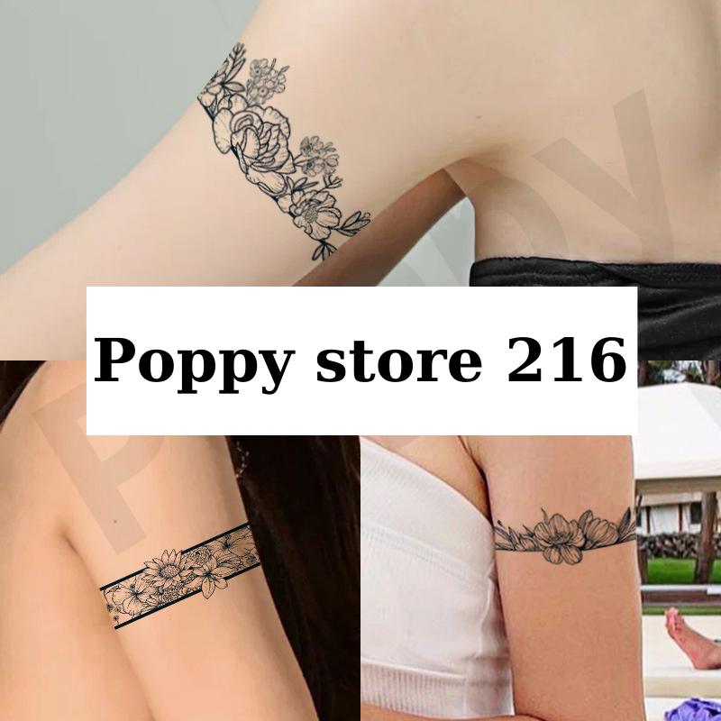 [ Mục 7 ] Hình xăm dán 15 ngày, hình xăm vòng cổ tay, bắp tay