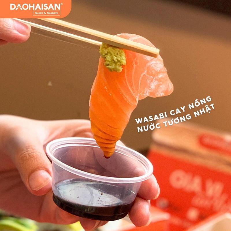 Product Introduction of [HCM - Giao 2H] Sashimi Cá Hồi 150g - 300g - 500g Tươi Ngon & Gia Vị Ăn Kèm - Đảo Hải Sản 28