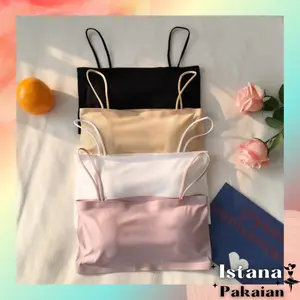 Istana - 1005 Bra Wanita Kemben Tanpa Kawat Pakaian Dalam Wanita Import Premium Bahan Nylon Spandex Fit 70A/B/C/D 75A/B/C 80A/B Free Size 40-60 kg