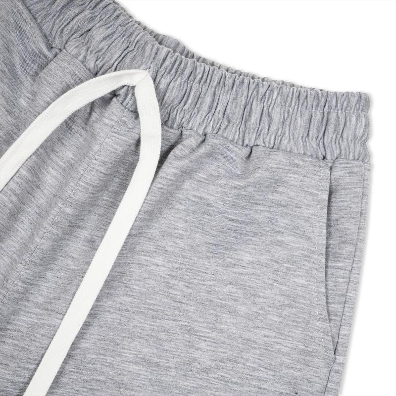 Quần Dài Thun HYS Basic Xám Tiêu Baggy Nam Nữ Có Túi Ống Rộng - Hey-You - Menswear, Ong 2