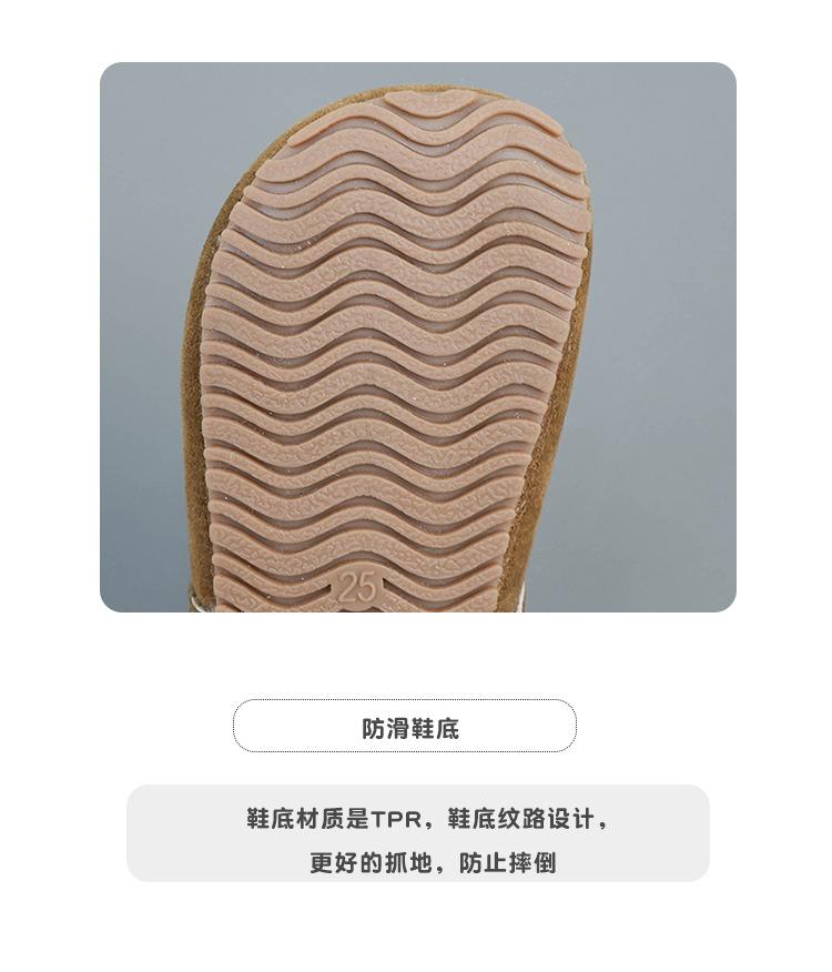 Product Introduction of Giày Da Đanh Bé Gái Birkenstock, Đế Mềm, Lót Lông Cừu, Hai Bông, Ấm Áp, Thích Hợp Cho Mùa Thu Và Mùa Đông, Trẻ Em Và Bé Gái, Hàng Mới Về Năm 2024 13
