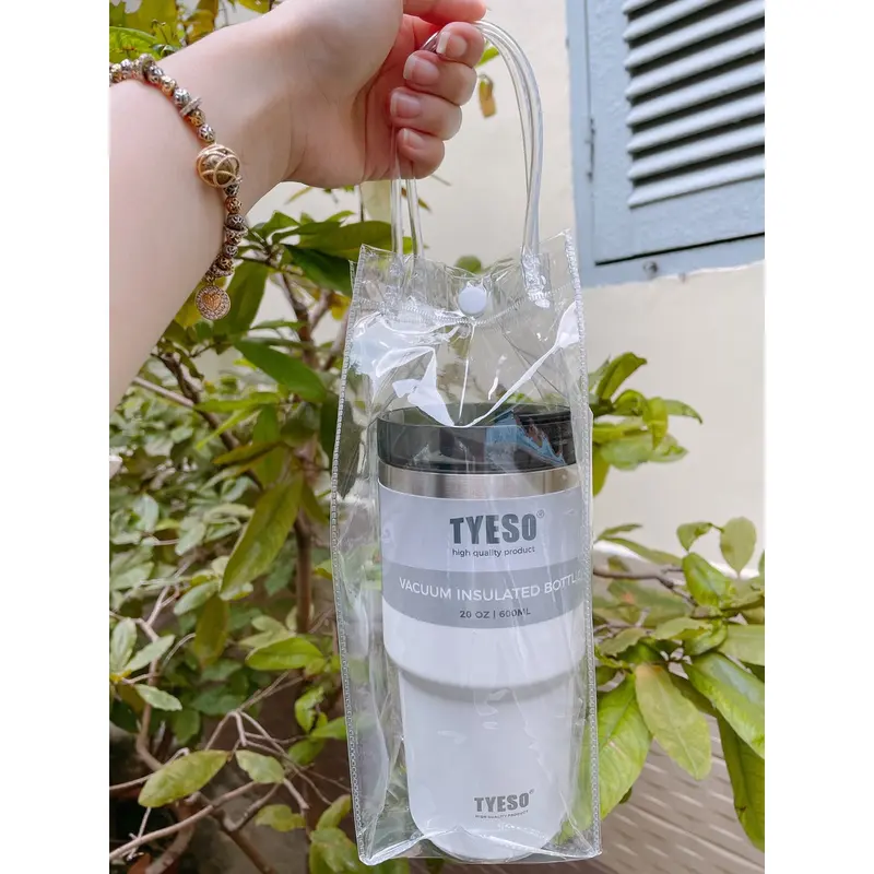 Túi trong suốt đựng bình ly giữ nhiệt khắc tên theo yêu cầu - TUHUHOUSE 5