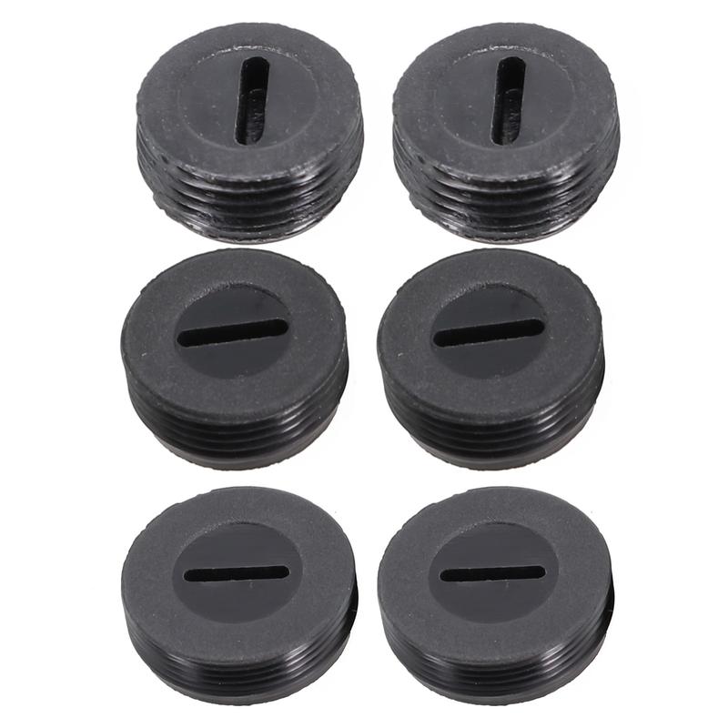 Nắp Giá Đỡ Chổi Carbon, 2 Cái, Nắp Chổi Điện Thích Hợp Cho Máy Mài Góc Và Máy Khoan Điện, Thay Thế Cho Động Cơ, Phụ Kiện Nhựa Màu Đen 6