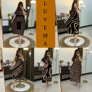 Luvema Daster Lowo Rayon Busui Resleting Milochrome Series