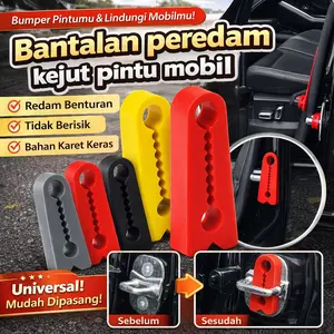 [Perlindungan Pintu]Karet Peredam Pintu Mobil/4PCS Karet Car Door Lock Cover Bantalan Peredam Silikon Pintu Mobil Silent Door Mobil Penutup Pelindung Kunci PintuKaret Peredam Getar Mobil Premium /Anti Bising Pintu Mobil/Karet Peredam Suara