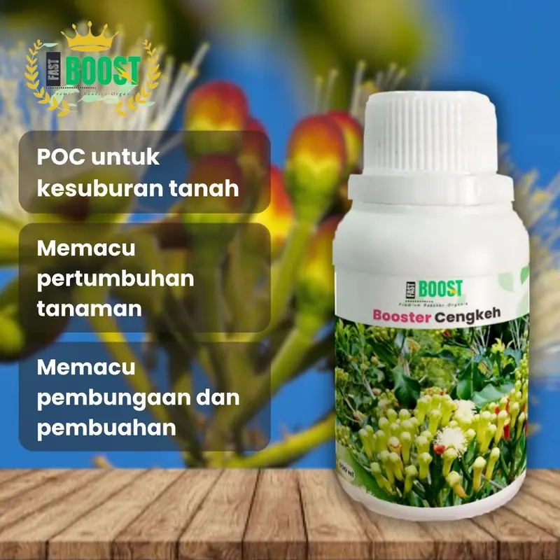Pupuk Booster Tanaman Cengkeh 100ml merangsang bunga cengkeh tumbuh lebat 2