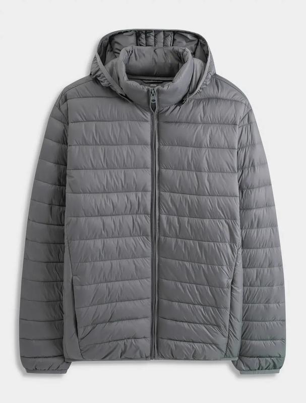 Áo khoác chần bông nam có mũ siêu nhẹ 8OT23W012