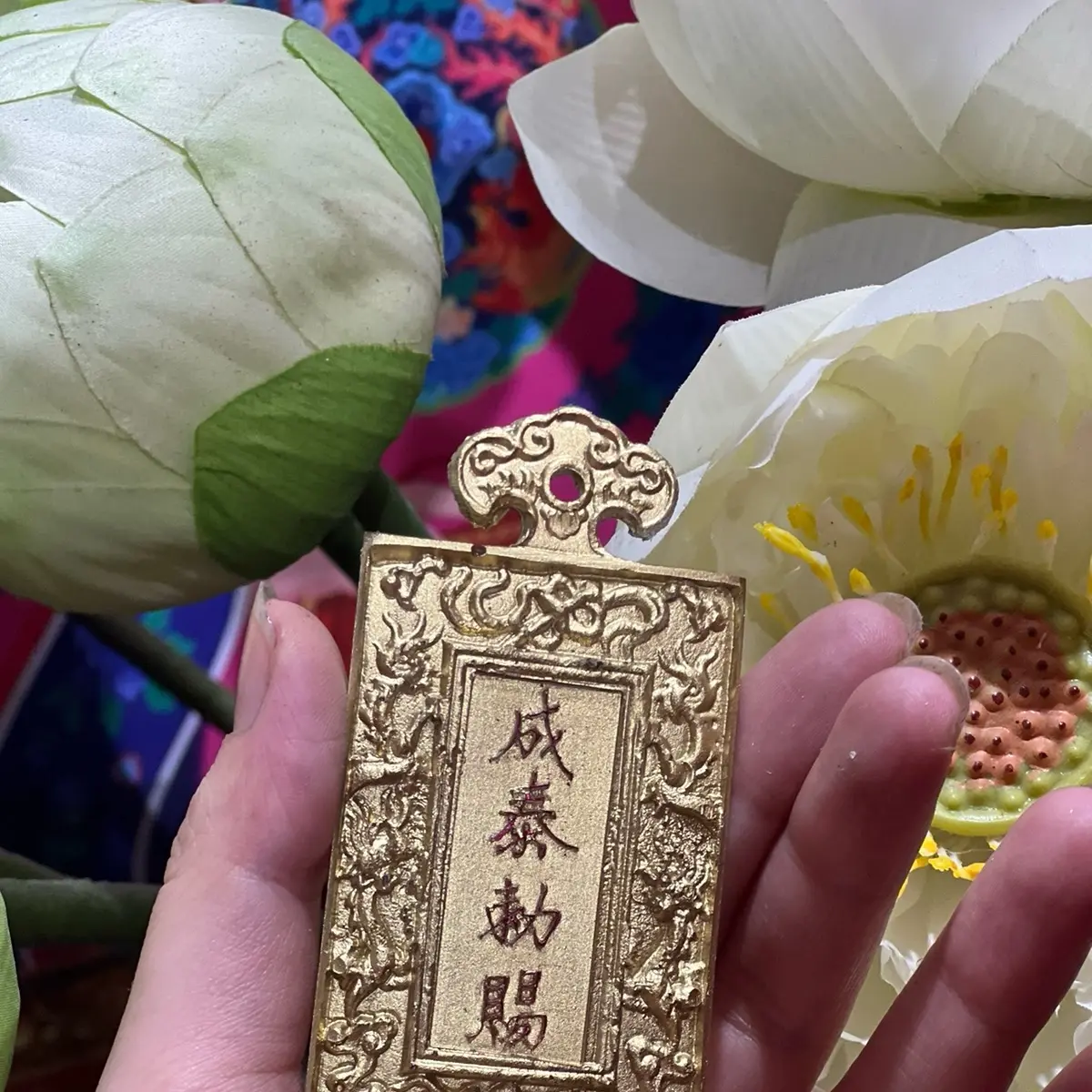 Thẻ bài- kim khánh- Cúc phượng Trang Trí