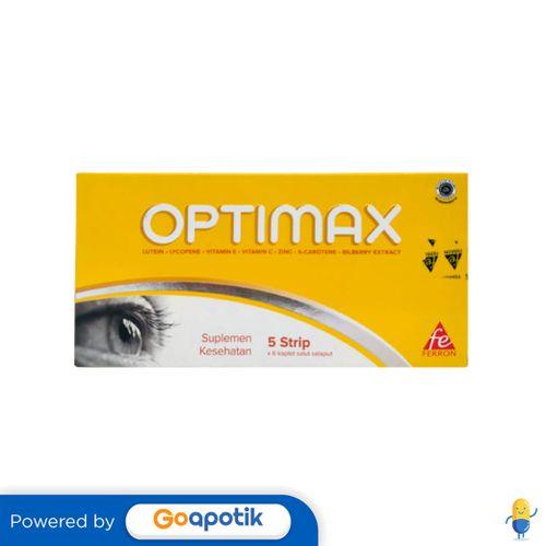 Gambar OPTIMAX BOX 30 KAPLET / SUPLEMEN KESEHATAN MATA dari Apt Berkah Bersama Bekasi Kota Bekasi Tokopedia