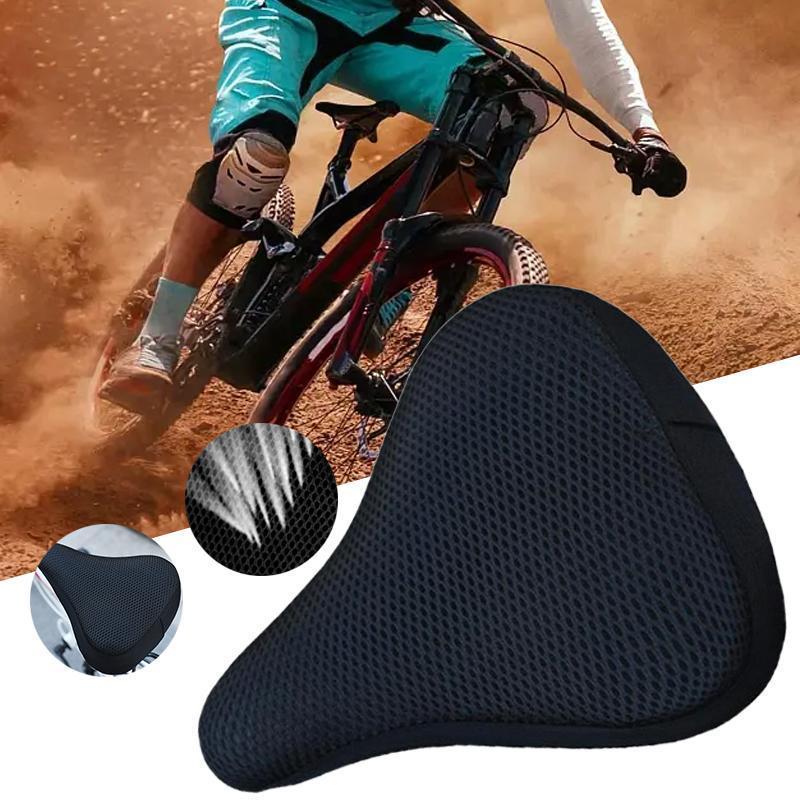 Product Introduction of 【Huichi2】Bicycle Saddle 3D Soft Bike Seat Cover Cycling Silicone Seat Cushion Cycling Breathable Saddle Comfortable Bicycle Bike 15