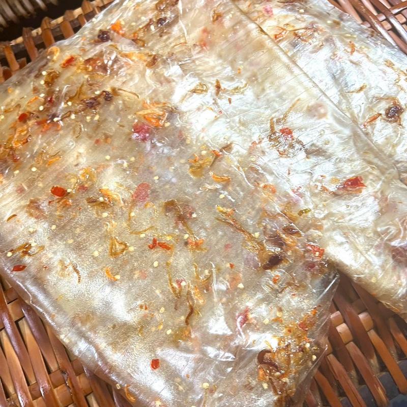 Bánh tráng phơi sương hành phi con ruốc (500gr) Ăn Vặt Snack