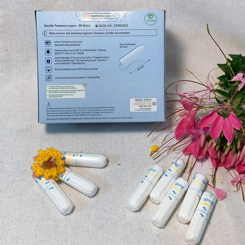Tampon Facelle Đức Size 4 giọt, hộp 56c 1