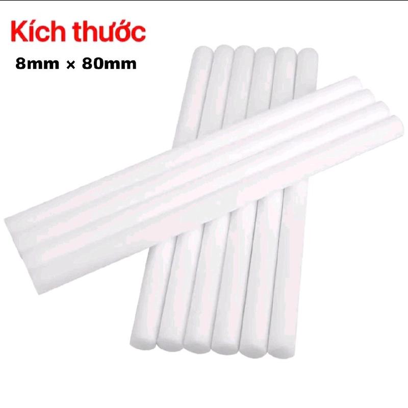 Lõi tăm bông thay thế máy xông tinh dầu máy phun sương kích thước 8cm × 0.8cm 8