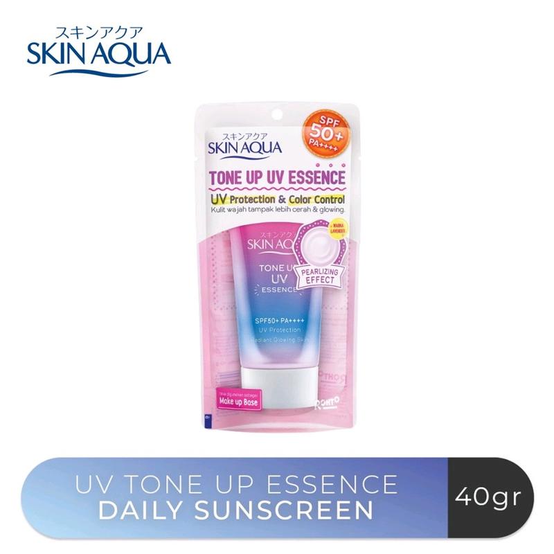 SKINAQUA Sunscreen Whitening Milk Moisture Gel Mild Sunblock Mencerahkan Skin Aqua 5