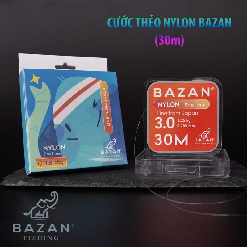 Cước thẻo Bazan nylon chính hãng fishing Đi Câu Bắt Cá Đi Câu Bắt Cá