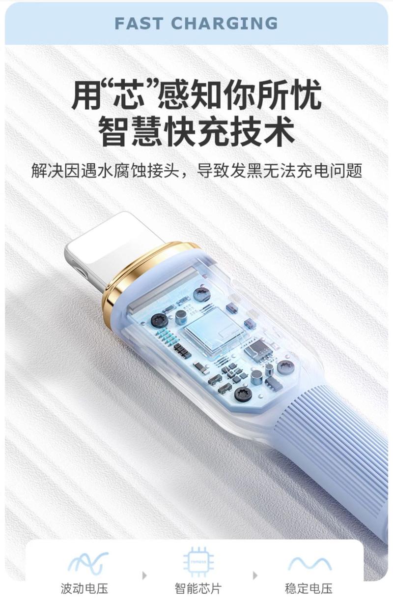 Product Introduction of Apple 27w Fast Charge PD Flash Charge 14 Data Cable Iphone Lightning Charging Cable Smartphone Electronic 15