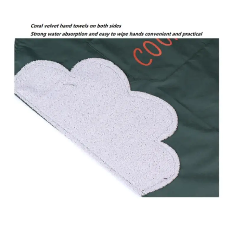 Kitchen Apron, 1 Count Waterproof & Oil-proof Cooking Apron, Utensil Pattern Kitchen Apron, Kitchen Supplies, Household Items 7