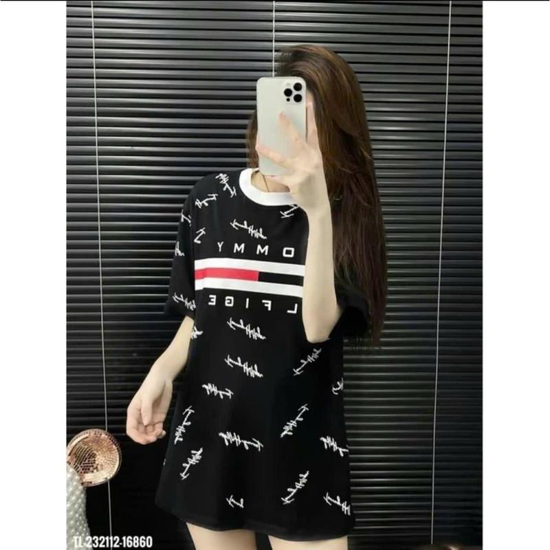 Product Introduction of Áo TOMMY chữ ký BOY GIRL cháy phố , chất liệu cotton co dãn thấm mồ hôi tốt , lên from dáng chuẩn , HOT về đủ size S - XXL Menswear 0